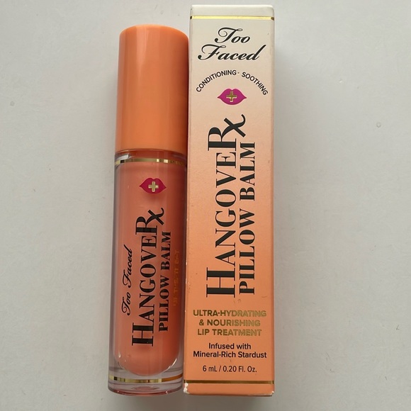 Too Faced Hangover Pillow Balm Rx Mango Kiss Full-Size/BNIB* - Picture 2 of 12